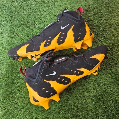 Pre-owned Nike Vapor Edge Dt 96 Kyler Sizes 9.5-15 Fq8160-001 Black Yellow Football