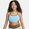 Nike Kids' Women's Indy Girls' Sports Bra In Blue