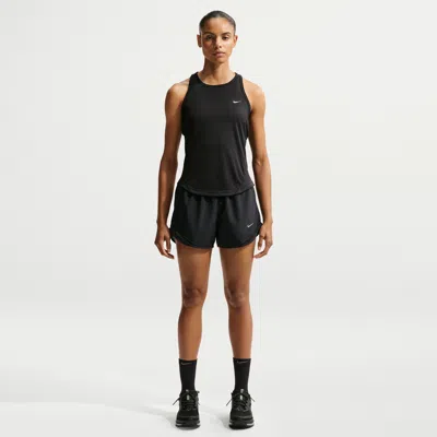 Nike Women's Tempo Dri-fit Brief-lined Running Shorts In Black