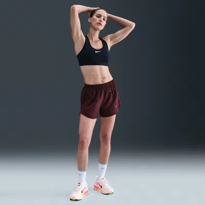 Nike Women's Tempo Dri-fit Brief-lined Running Shorts In Red
