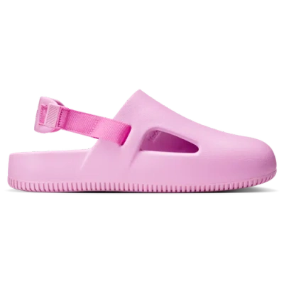 Nike Womens  Calm Mule In Lt Magenta/lt Magenta