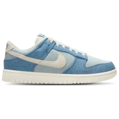 Nike Womens  Dunk Low In Pale Ivory/blue