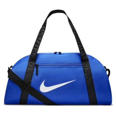 Nike Womens  Gym Club Bag In Black/white/game Royal