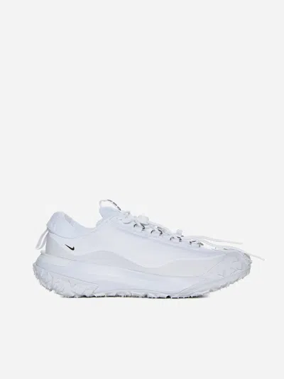 Nike X Comme Des Garcons Homme Plus Nike Acg Mountain Fly 2 Low Sneakers In White