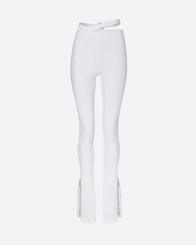 Nike Jacquemus Asymmetrical Pants In White