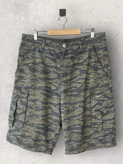 Pre-owned Nike Y2k Vintage  Cargo Shorts Camouflage Print