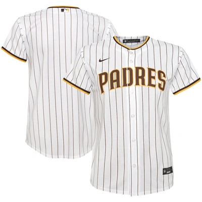 Nike Kids' Youth  White San Diego Padres Home Replica Team Jersey