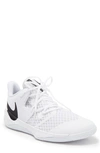 Nike Zoom Hyperspeed Court Sneaker In White/ Black