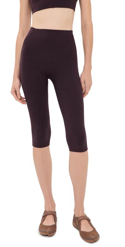 Nikeskims Studio Stretch Capri Leggings 17 Nskm Dark Roast