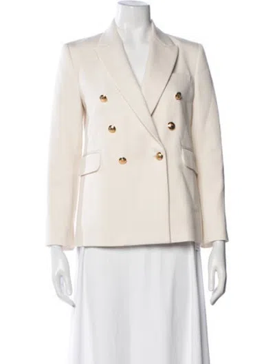 Pre-owned Nili Lotan Virgin Wool Blazer W/ Tags In Neutrals