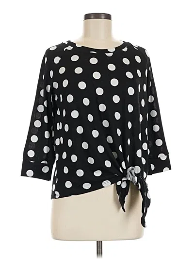 Pre-owned Nine Britton 3/4 Sleeve T-shirt In Black