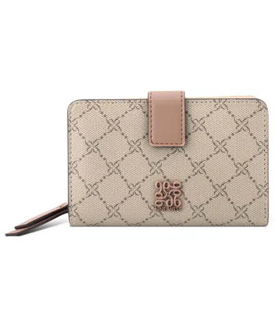 Nine West Anders French Wallet In Neutral