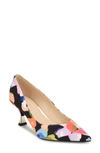 Nine West Andes Pump In Black Multi