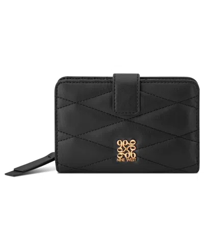 Nine West Harland French Bifold Wallet In Black