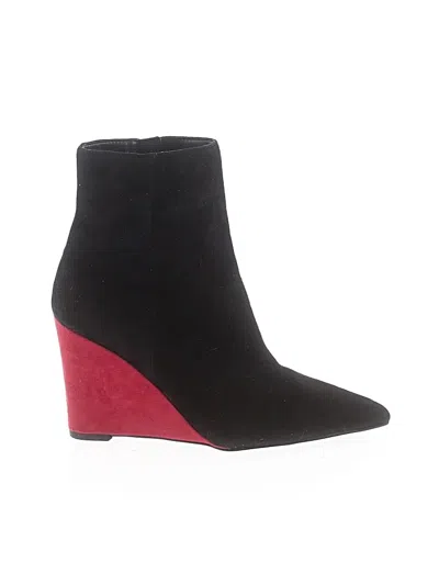 Pre-owned Nine West Wedges In Black