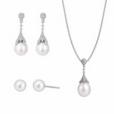 Ninemoo Women's Fleur Christmas Gift Box – Silver