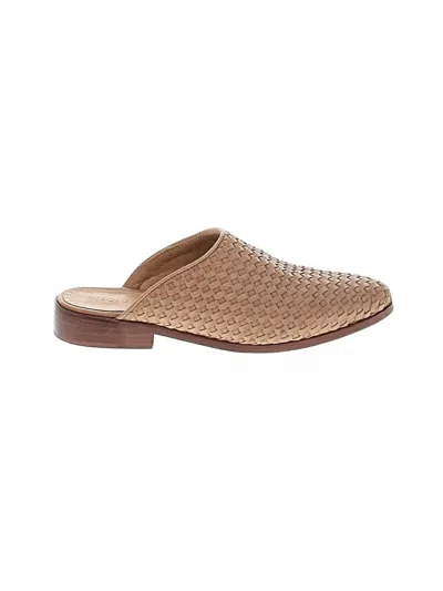 Pre-owned Nisolo Mule/clog In Tan