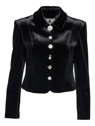Nissa Jewel-buttons Jacket In Multi