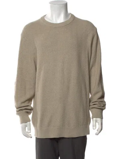 Pre-owned Nn07 Crew Neck Long Sleeve Pullover In Neutrals
