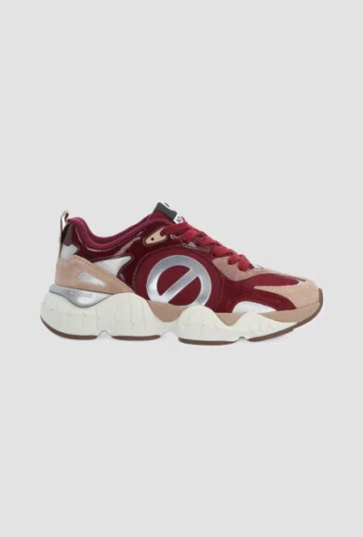 No Name Shoes Krazee Runner Woman Red In Burgundy