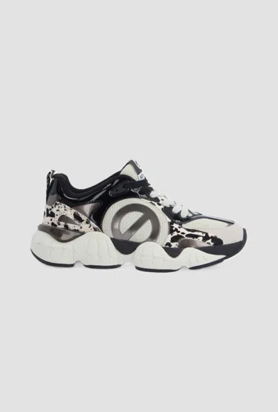 No Name Shoes Krazee Runner Woman White-black