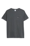 Noah Core Logo Cotton Pocket T-shirt In Pepper