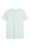 Noah Core Logo Cotton Pocket T-shirt In Hint Of Mint