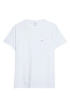 Noah Core Logo Cotton Pocket T-shirt In White