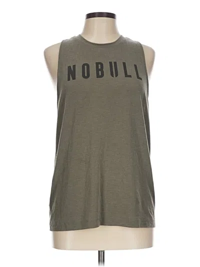 Pre-owned Nobull Sleeveless T-shirt In Gray