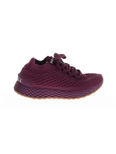 Pre-owned Nobull Sneakers In Burgundy
