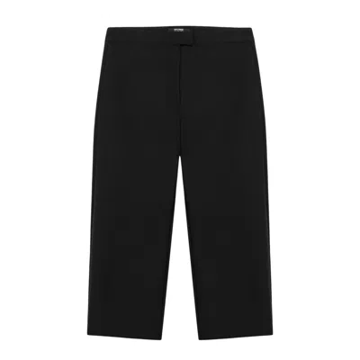 Nocturne Women's Black Capri Trousers