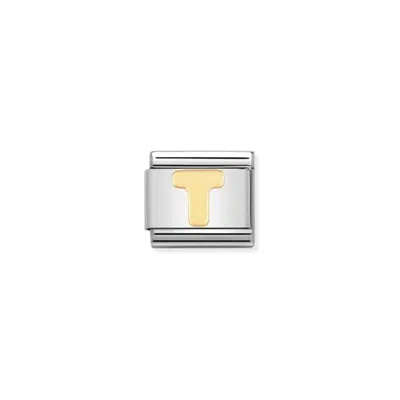 Nomination Composable Classic Letter Links In Gold