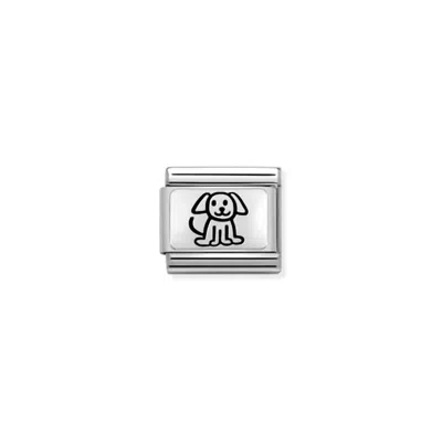 Nomination Unisex Animals Links Bracelet In Family Dog Silver
