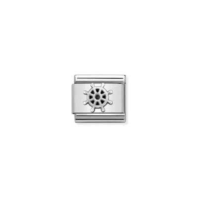 Nomination Unisex Composable Classic Links In Boatwheel Silver