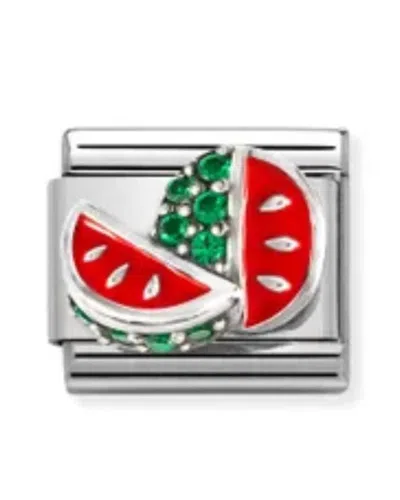 Nomination Women's Composable Classic Links In Watermelon In Red