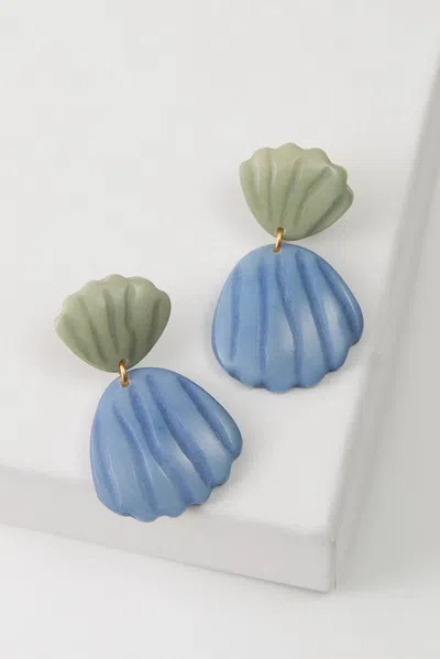Noonday Coastal Carved Earrings In Default Title