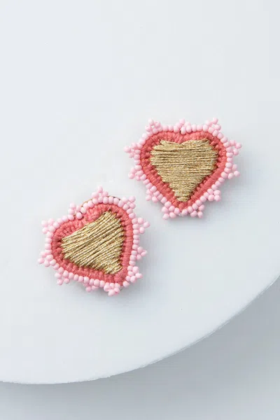 Noonday Doily Heart Earrings In Default Title