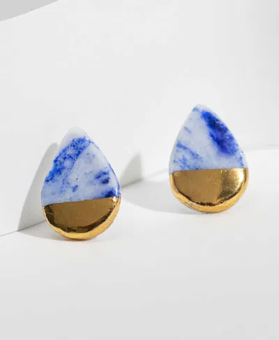 Noonday Marbled Sky Studs In Default Title