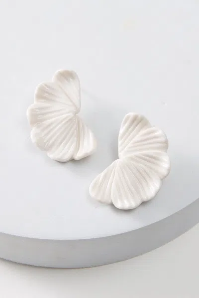 Noonday Porcelain Petal Earring In Default Title