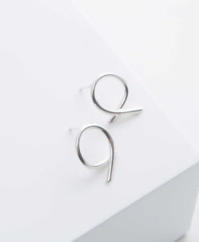 Noonday Silver Stitch Earrings In Default Title