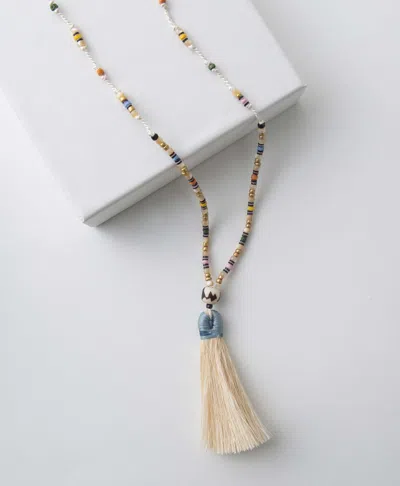 Noonday Sonder Sisal Pendant Necklace In Default Title