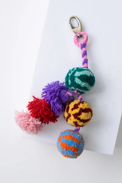 Noonday Valle Pom Pom Bag Charm In Default Title