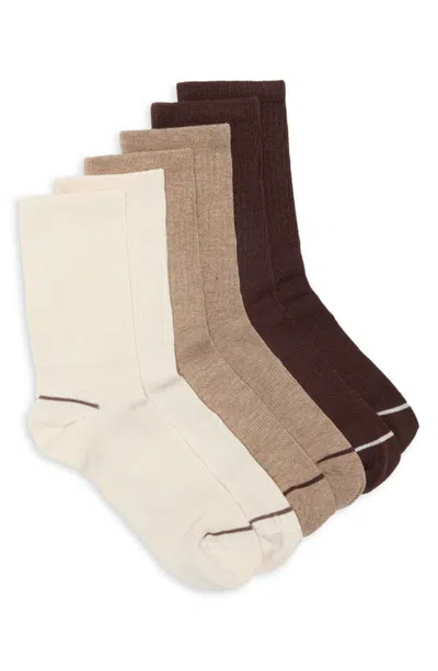 Nordstrom 3-pack Athleisure Crew Socks In Multi