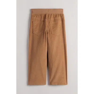 Nordstrom Kids' Elastic Waist Corduroy Pants In Orange