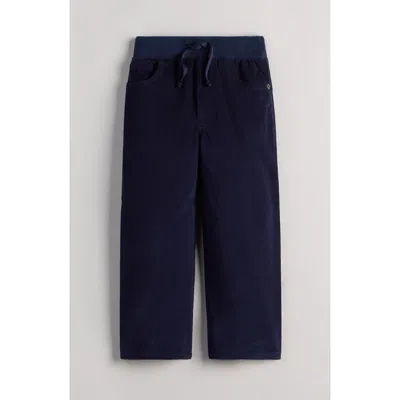 Nordstrom Kids' Elastic Waist Corduroy Pants In Blue