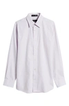 Nordstrom Kids' Solid Button-up Dress Shirt In Purple Petal