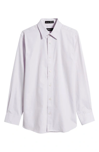 Nordstrom Kids' Solid Button-up Dress Shirt In Purple Petal