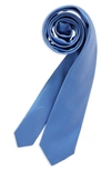 Nordstrom Kids' Ugo Solid Satin Tie In Blue Ugo Satin