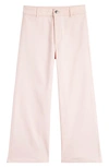 Nordstrom Kids' Wide Leg Denim Jeans In Pink Lotus