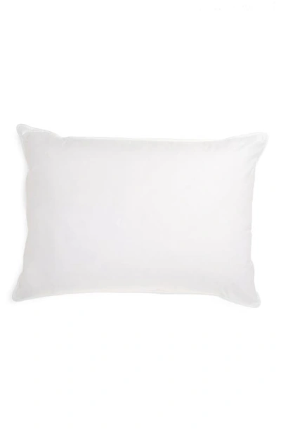 Nordstrom Medium Density Down Chamber Pillow In White